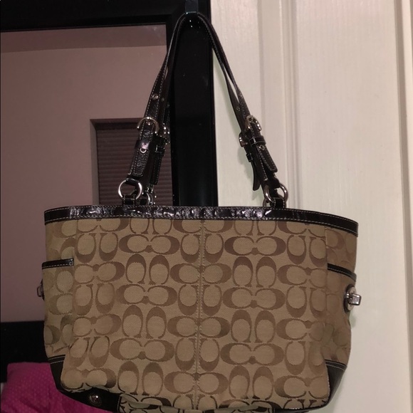 Coach signature Jaquar tote bag - Picture 6 of 9